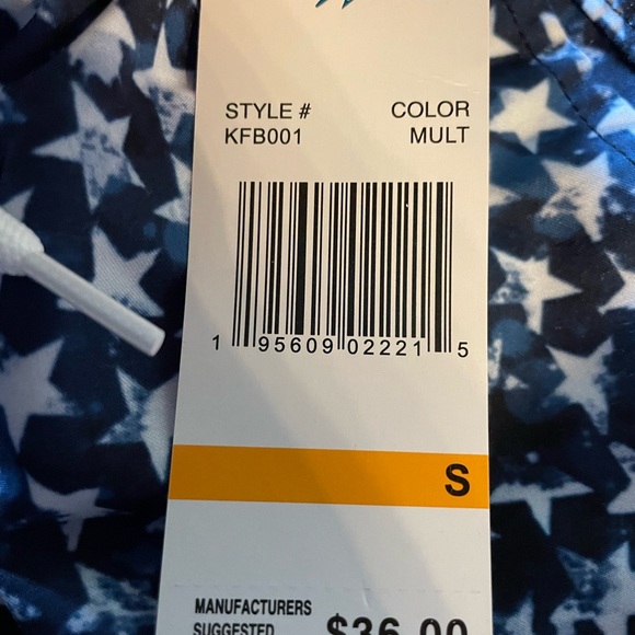 Cali Waves Stars and Stripes boys swim trunks size small - Picture 4 of 4